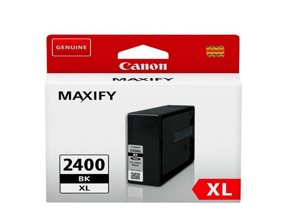 CANON PGI-2400XL BLK INK - MAXIFY - 2500 pages @ 5%