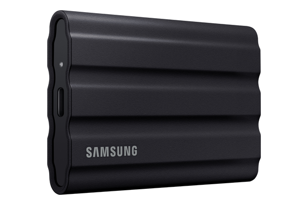 Samsung MU-PE1T0S T7  Shield Portable SSD 1 TB; USB 3.2 (Gen2; 10Gbps) backwards compatible - Black