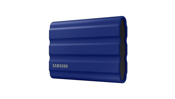 Samsung MU-PE2T0R T7  Shield Portable SSD 2 TB; USB 3.2 (Gen2; 10Gbps) backwards compatible - Blue