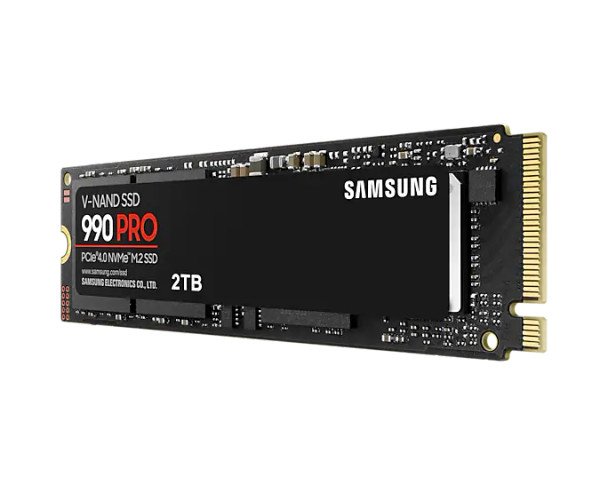 SAMSUNG MZ-V9P2T0BW 990 PRO 2 TB NVMe SSD - Read Speed up to 7450 MB/s; Write Speed to up 6900 MB/s; Random Read up to 1400000 I