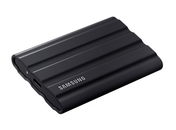 SAMSUNG T7 SHIELD 2 TB USB 3.2 PORTABLE RUGGEDISED SSD - BLA