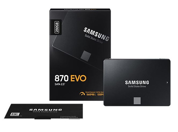 SAMSUNG 870 EVO 250 GB 2.5'' SATA SSD