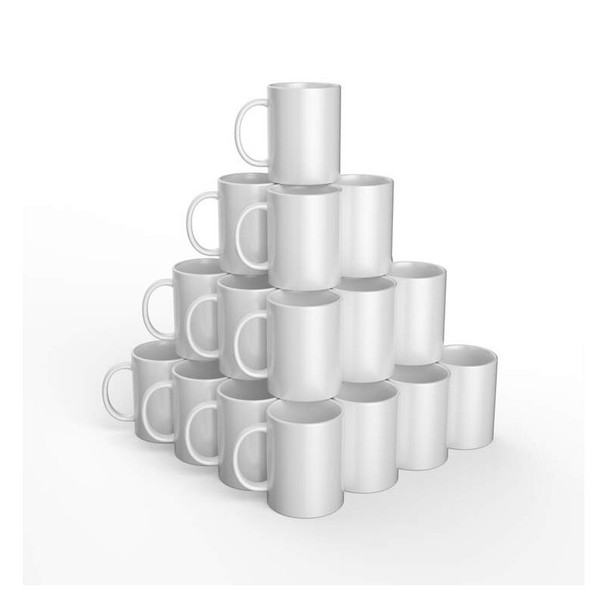 Cricut 440ml Ceramic Mug Blank BULK 36pc White