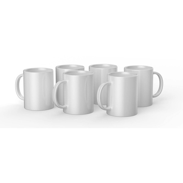 Cricut 440ml Ceramic Mug Blank BULK 36pc White