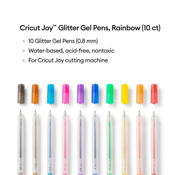 2009964 - Cricut Joy Glitter Gel Rainbow Pen Set 10ct