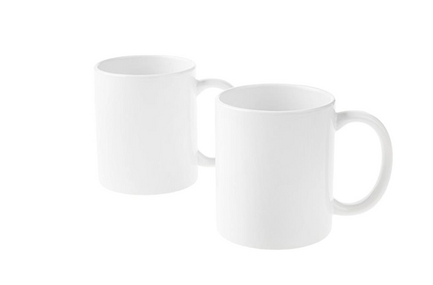 2007823 - Cricut Ceramic Mug Blank 15 Oz 2 Pack (White)