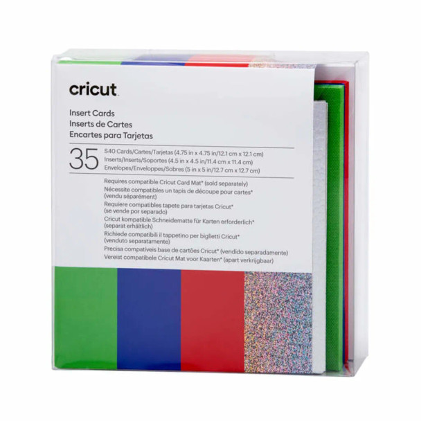 Cricut Insert Cards, Rainbow Scales Sampler - S40 (35-Pack)