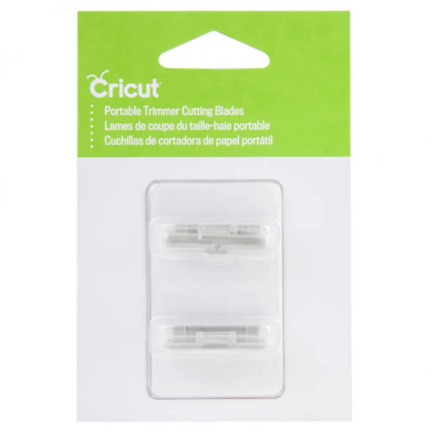 2002675 - Cricut Basic Trimmer Replacement Blade 2-pack; 2 cutting blades.
