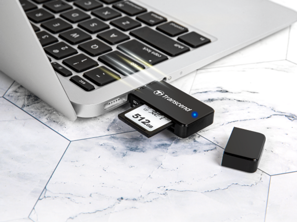 TRANSCEND SD/MICROSD USB3.0 CARD READER