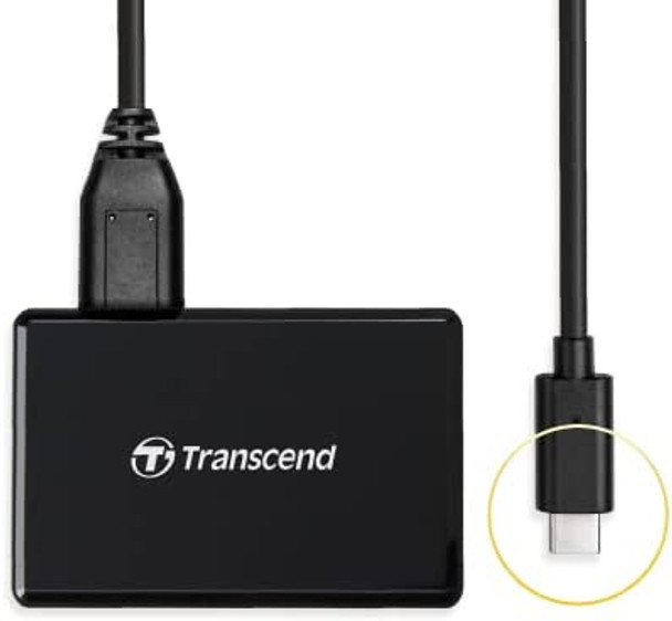 TRANSCEND USB TYPE C MULTI CARD READER