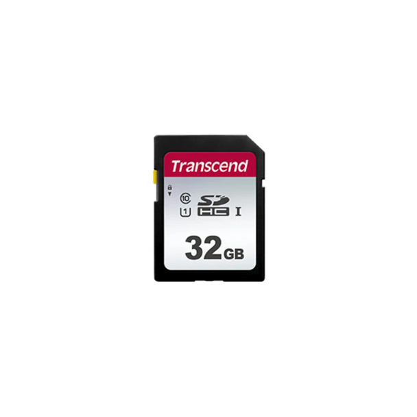 TRANSCEND 300S 32GB UHS-1 CLASS 10 U1 SDHC CARD - TLC