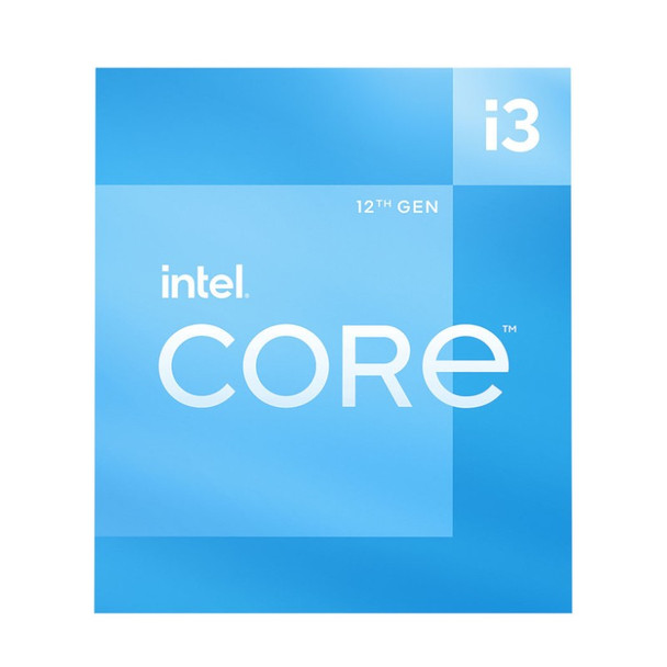 Intel Core i3 12100 Up to 4.3 GHZ; 4 Core (4P+0E); 8 Thread; 12MB Smartcache; 60W TDP - Intel Laminar RM1 Cooler included S RL62