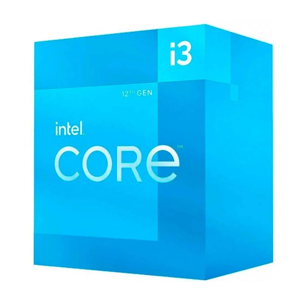 Intel Core i3 12100 Up to 4.3 GHZ; 4 Core (4P+0E); 8 Thread; 12MB Smartcache; 60W TDP - Intel Laminar RM1 Cooler included S RL62