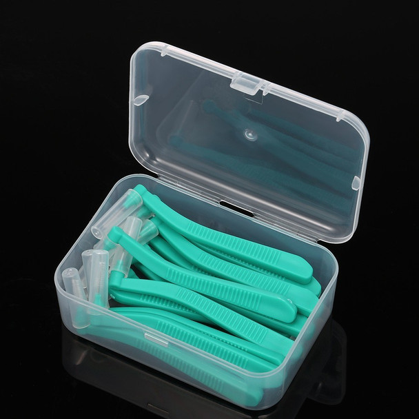 15Pcs Interdental Brush Tooth Floss Tooth Cleaning Tool L Shape Toothpick Dental Flosser Toothpick Cleaners