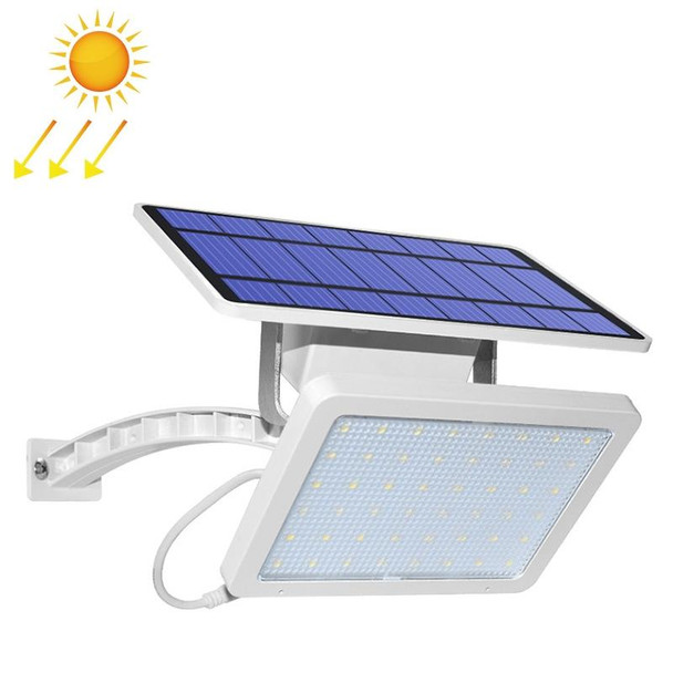 48 LED Detachable Solar Light IP65 Waterproof Outdoor Courtyard LED Street Lamp, Light Color:Warm Light(White)