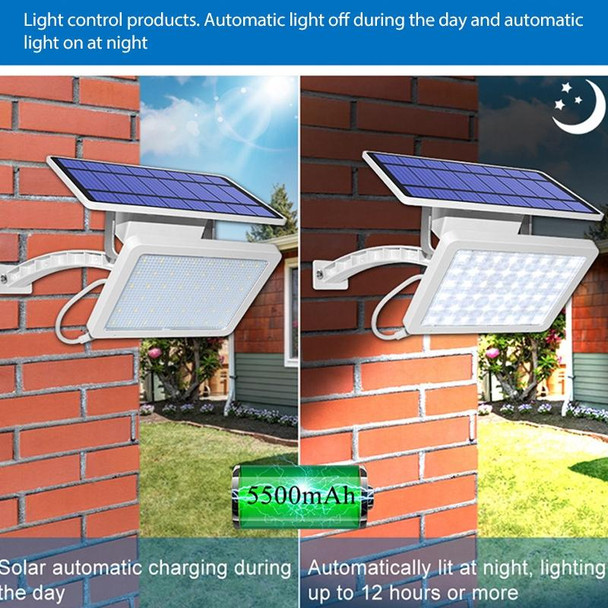 48 LED Detachable Solar Light IP65 Waterproof Outdoor Courtyard LED Street Lamp, Light Color:Warm Light(White)