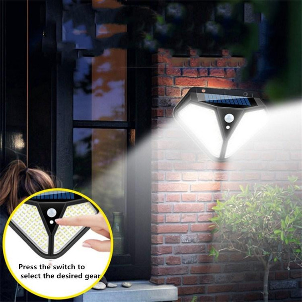 102 LED Solar Wall Lamp Body Induction Garden Lamp Villa Waterproof Outdoor Lighting Street Lamp