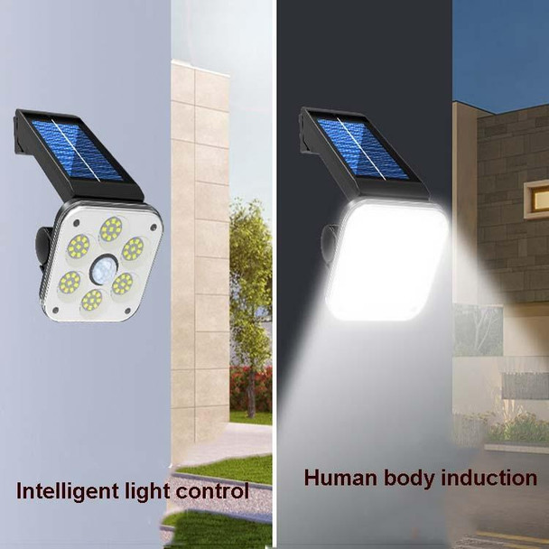 48 LED Solar Wall Light Outdoor Waterproof Human Body Induction Garden Lamp Street Light