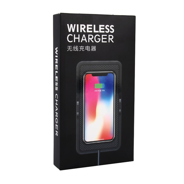 Home Car DC 5V/2A 5W Fast Charging Qi Standard Wireless Charger Pad, - iPhone, Galaxy, Huawei, Xiaomi, LG, HTC and Other QI Standard Smart Phones