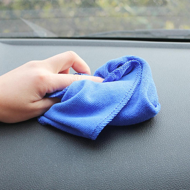 10 PCS 30cm  30cm Microfiber Quick Dry Towels Cleaning Cloth Car Detailing Care Towels Car Care Towels