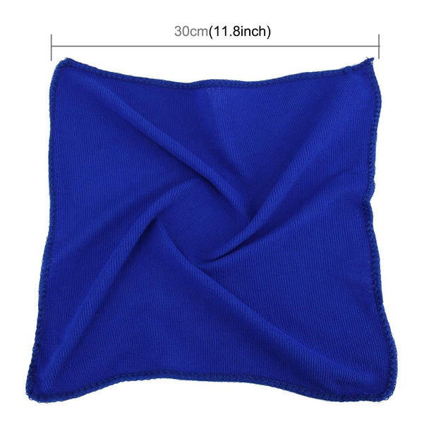 10 PCS 30cm  30cm Microfiber Quick Dry Towels Cleaning Cloth Car Detailing Care Towels Car Care Towels