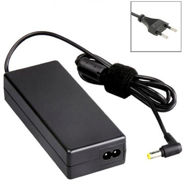 EU Plug 19V 4.74A 90W AC Adapter for Toshiba Notebook, Output Tips: 5.5 x 2.5mm