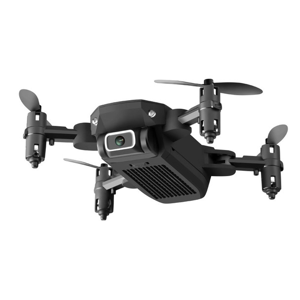 LANSENXI LS-MIN Mini WiFi FPV 1080P-500W HD Camera Altitude Hold Mode Foldable RC Drone Quadcopter - Black