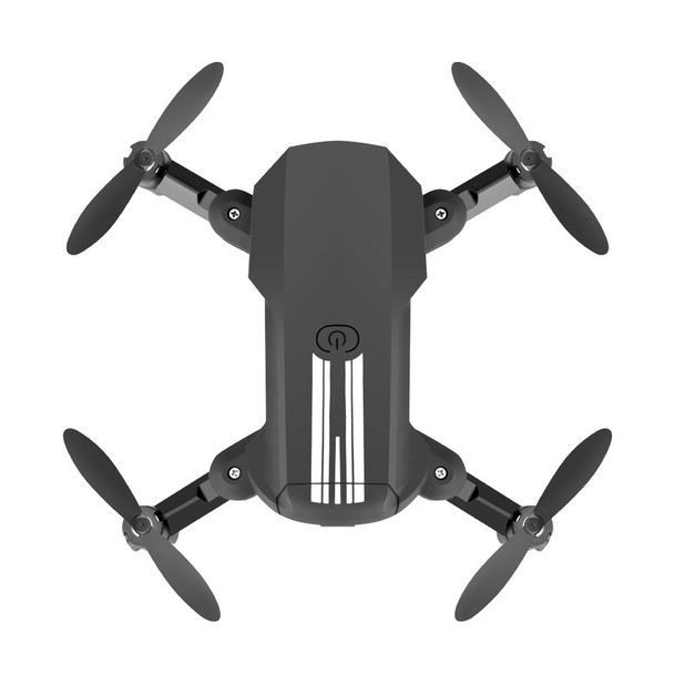 LANSENXI LS-MIN Mini WiFi FPV 1080P-500W HD Camera Altitude Hold Mode Foldable RC Drone Quadcopter - Black