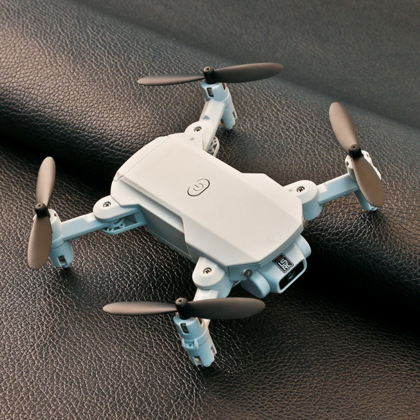 LANSENXI LS-MIN Mini WiFi FPV 1080P-500W HD Camera Altitude Hold Mode Foldable RC Drone Quadcopter - Black