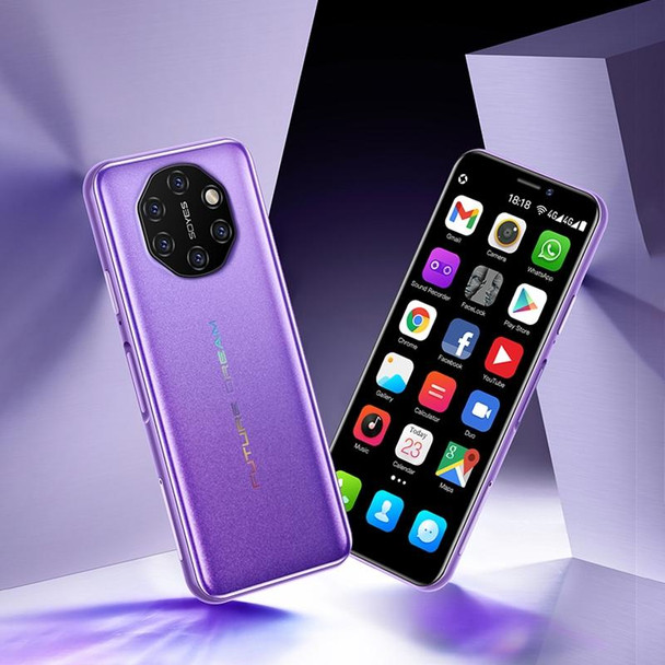 SOYES S10i, 3GB+64GB, Fingerprint Identification, 3.46 inch Android 6.0 MTK6737V/WA Quad Core up to 1.1GHz, Dual SIM, Bluetooth, WiFi, GPS, Network: 4G (Purple)