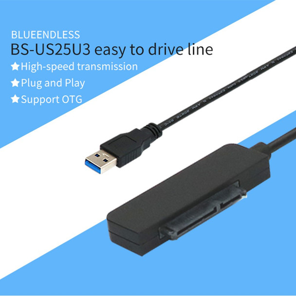 BLUEENDLESS US25 USB SATA 3 Cable SATA to USB 3.0 OTG Adapter Support 2.5 inch External Hard Drive HDD SSD Case
