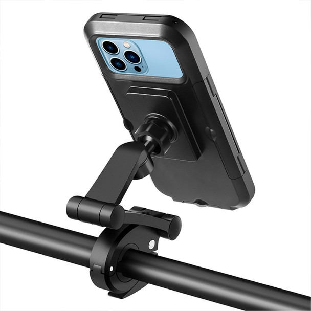 WEST BIKING YP0715057 Bicycle Waterproof Phone Holder Heigh Adjustable Handlebar Motorcycles Phone Mount for Outdoor Cycling, Riding