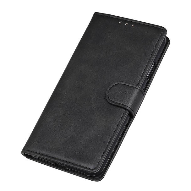 For Xiaomi Poco F4 GT/Redmi K50 Gaming PU Leather Phone Case Shockproof TPU Stand Wallet Book Folio Flip Cover - Black