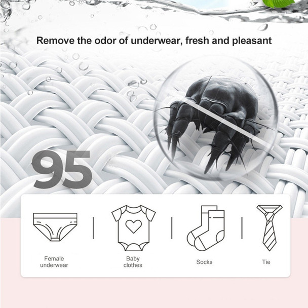 Portable Washing Machine Laundry Barrel Washer Underwear Socks Washer Mini Personal Rotating Ultrasonic Turbine Washer - White