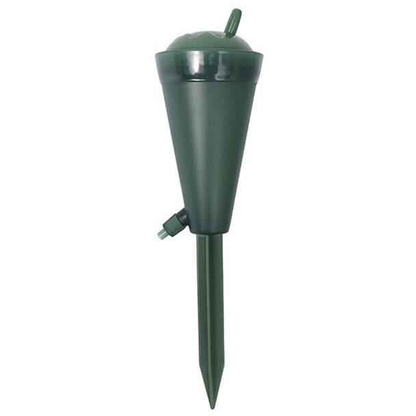 JY0034 200ML Self Watering Spikes Plant Self Watering Devices Automatic Drip Irrigation Plant Waterer with Valve Switch for Outdoor and Vacation Plant Watering - Green