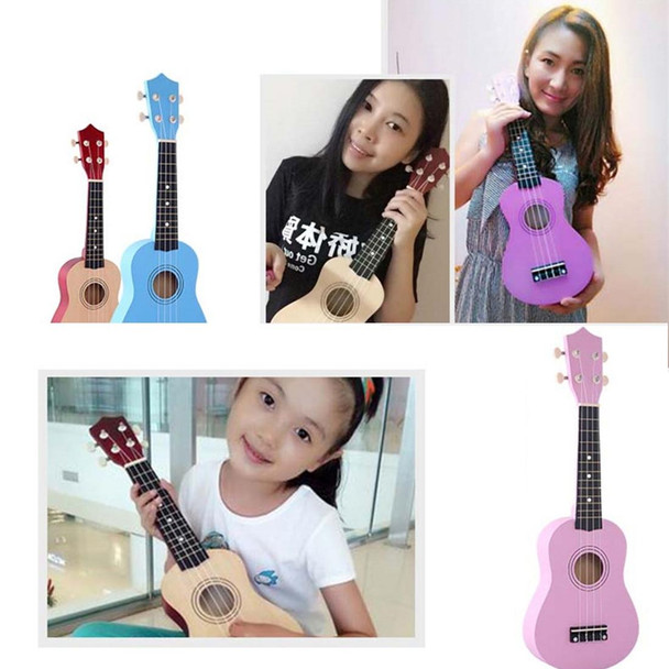 HM100 21 inch Basswood Ukulele Children Musical Enlightenment Instrument(Blue)