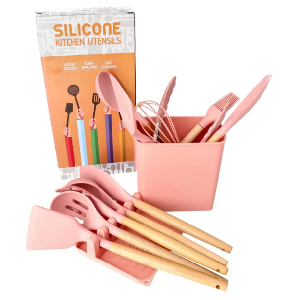 13 Piece Kitchen Silicone Utensil Set