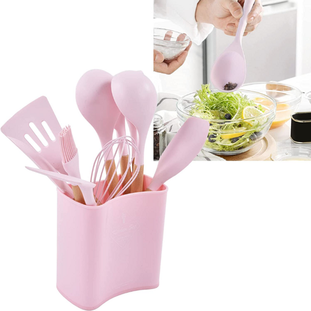 13 Piece Kitchen Silicone Utensil Set