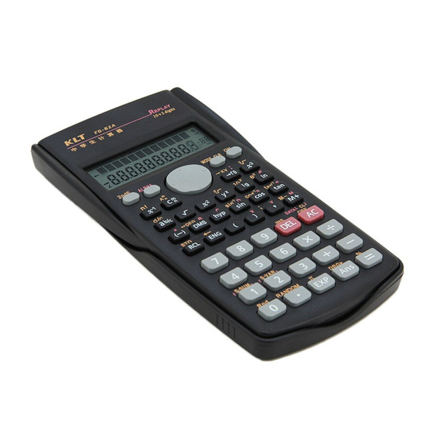 Portable Multifunctional Scientific Calculator 2 Line LCD Display 240 Functions Calculating Tools