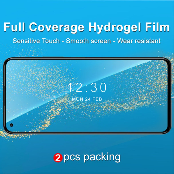IMAK 2Pcs/Set TPU Hydrogel Film III Full Coverage Films HD Screen Protector for Xiaomi Mi 11 Lite 4G / 5G / 11 Lite 5G NE