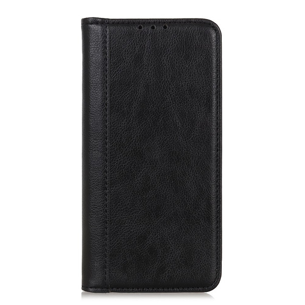 Auto-absorbed Litchi Skin Split Leather Cover for Samsung Galaxy S20 FE/S20 Fan Edition/S20 FE 5G/S20 Fan Edition 5G/S20 Lite/ S20 Fan Edition - Black