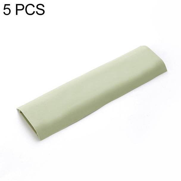 BF1805 5 PCS Plastic Concealed Cable Stick-On Cable Management Box(Green)