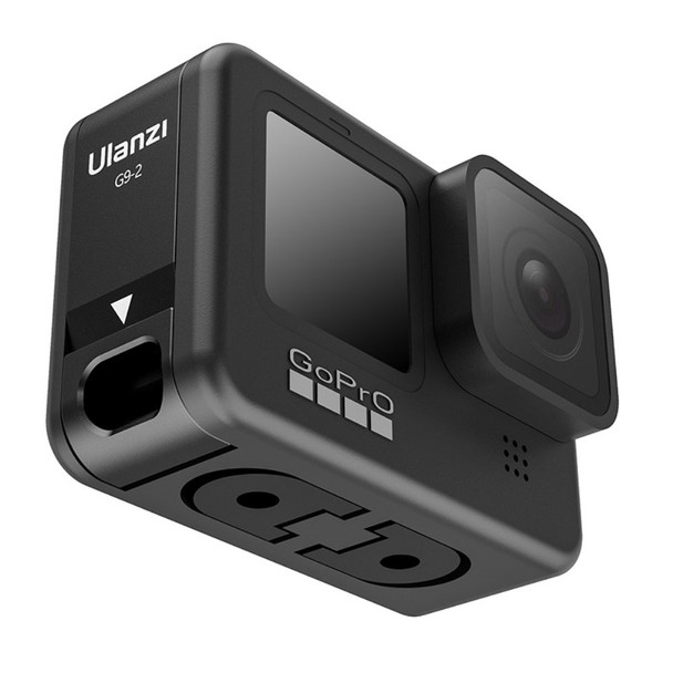 ULANZI G9-2 Action Camera Battery Cover Removeable Battery Door with Type-C Charging Port for GoPro Hero 9