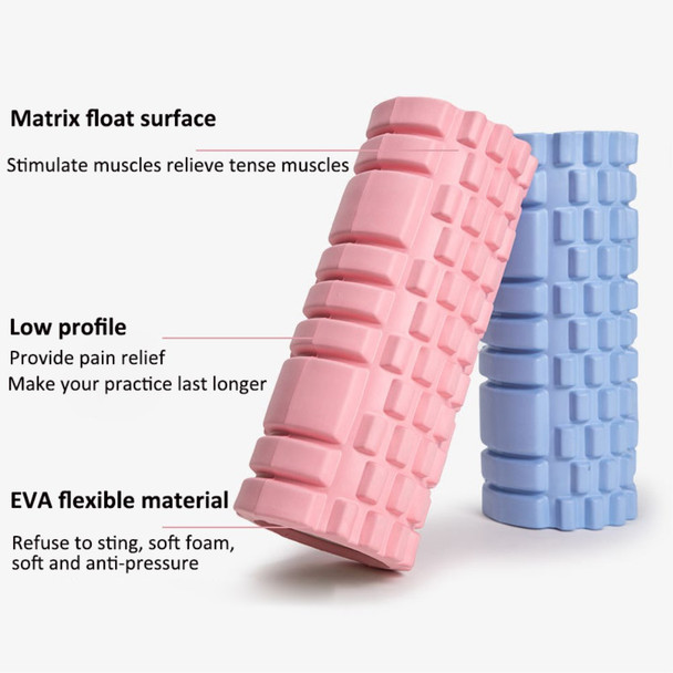 AMYUP Sports Foam Roller Trigger Point Design Muscle Roller for Fitness Pilates Yoga Physio Massage - Pink