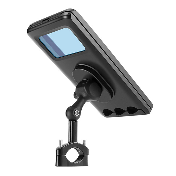 WEST BIKING Mountain Bike Handlebar Phone Holder Electric Bike Shockproof Fixed Phone Mount for Navigation Riding