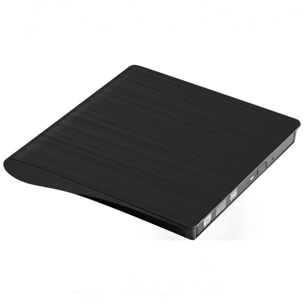 Brushed External CD Drive Portable CD DVD +/-RW Drive DVD/CD ROM Rewriter Burner Writer for Laptop Desktop PC