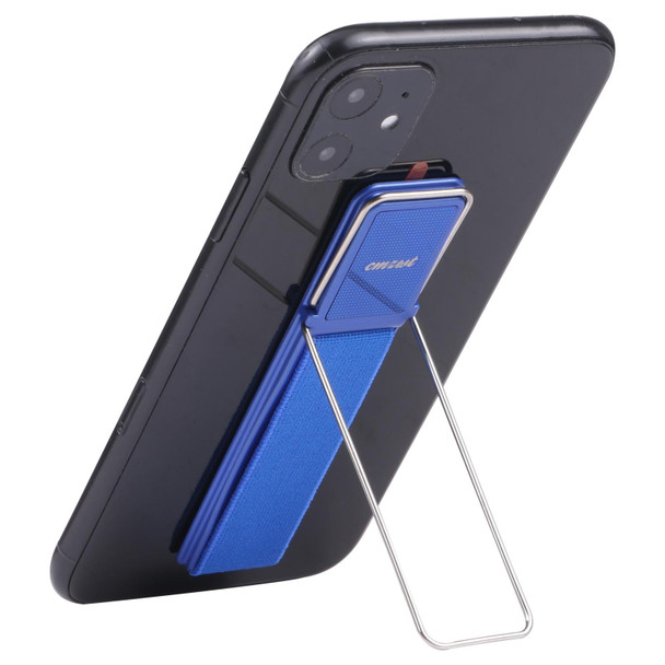 cmzwt CPS-030 Adjustable Folding Magnetic Mobile Phone Holder Bracket with Grip (Blue)