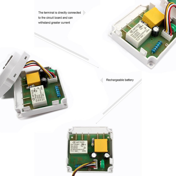 CN101A AC110V Microcomputer Time Switch Digital LCD Power Timer