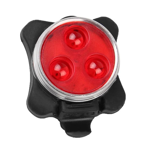 COB Lamp Bead 160LM Single Red Light 400MA USB Charging Four-speed Waterproof Bicycle Headlight / Taillight