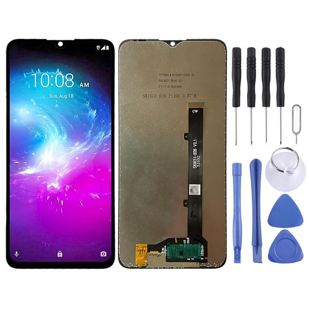 LCD Screen and Digitizer Full Assembly for ZTE Blade A5 2021